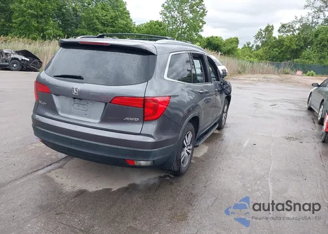 2016 Honda Pilot Ex-L из США, поврежденный, VIN 5FNYF6H58GB096380